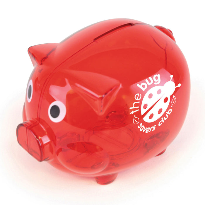 Piggy Plastic Piggy Bank